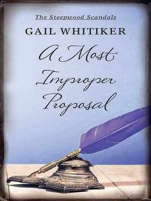 cover image of A Most Improper Proposal